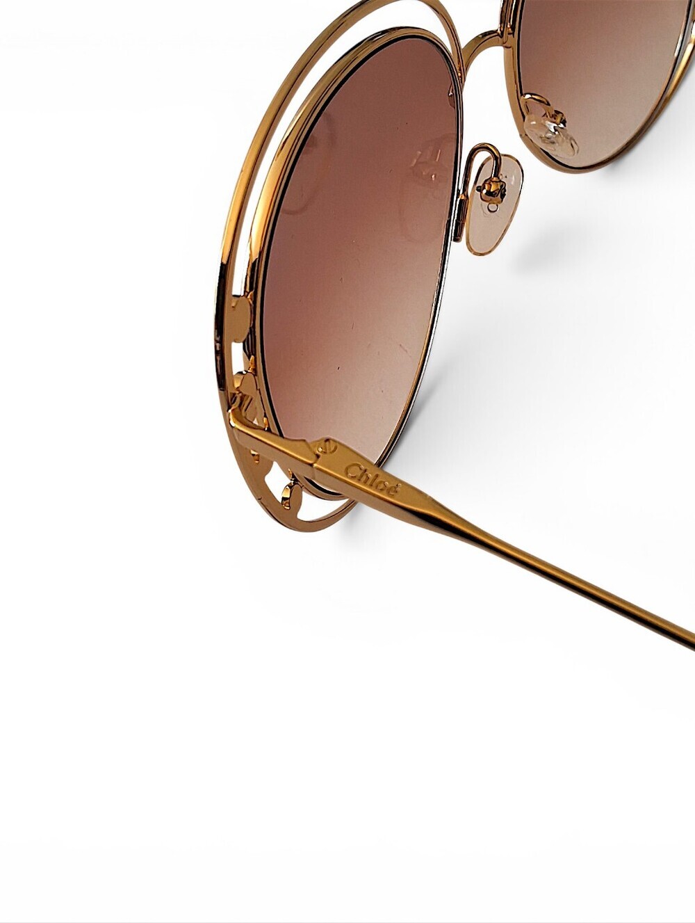 Chloe CE169S Delilah Aviator Sunglasses New w/ Tags + Bonus Case - Picture 10 of 15